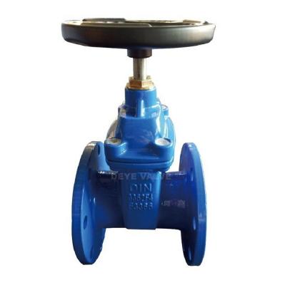 China General GOST Py16 Seat DIN BS EN1711 PN10 PN16 Cast Iron Rubber Gate Valve For Portable Water for sale