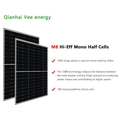 China Solar module Solar panel single crystal solar panel 415W single crystal solar panel household electricity for sale