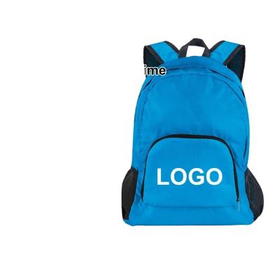 China High Quality Private Label Portable Nylon Durable Folding Backpack Waterproof For Traveling for sale