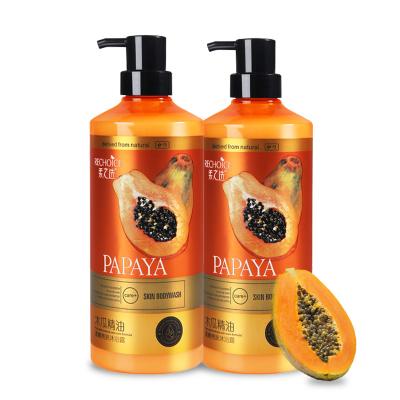 China Bubble Papaya Shower Gel CE Adults Female Body Skin Care Products Hot-selling Luxury OEM ODM Accept Normal Size 1459g Customer Request for sale