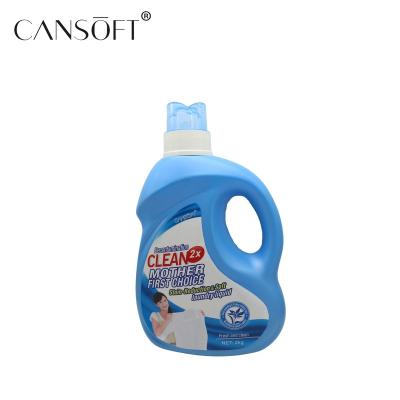 China Wholesale 2kg Detergent Liquid Bottle High Quality Durable Scent High Quality OEM Foam Liquid Detergent Liquid Detergent Effect for sale