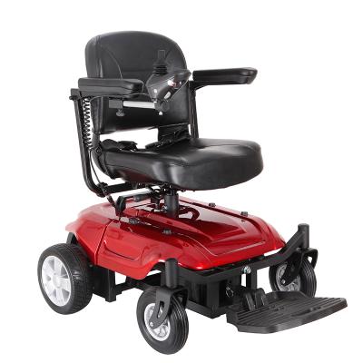 China New Arrival Power Steel Foldable Wheelchair Cheap Price Disabled Electric Wheelchair For Elderly People for sale