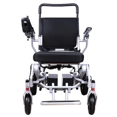 China Hot Selling Aluminum Alloy Electric Wheelchairs 203-S Light Weight Foldable Wheelchair for sale