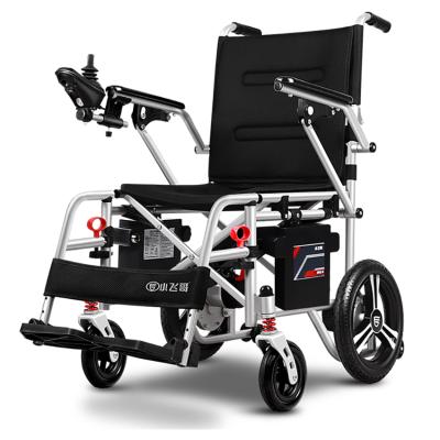 China New 108 Lightweight Lightweight And Small Size Foldable Electric Wheelchair For Disabilities for sale