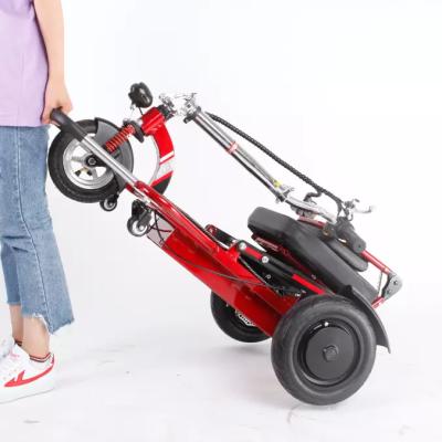 China Outdoor Double Seat  Lightweight Electric Mobility Scooter 120kg Folding Portable for sale