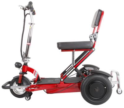 China Folding Heavy Duty Portable Mobility Scooter Cheap Price Light Weight Motorized Electric Mobility Scooter 120kg for sale