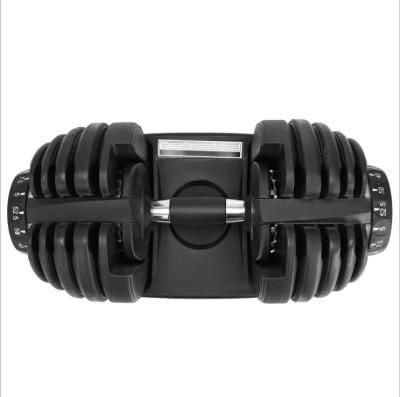 China Home Use In Dropshipping 52.5LB 24KG 552 Dumbells Running Fitness Equipment Adjustable Dumbbell Set For Body Building for sale