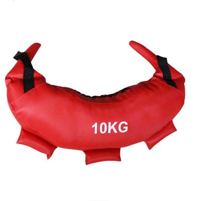 China PU PVC Leather Bag Bulgarian Fitness Power Strength Training Weight Bag Gym Equipment for sale