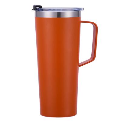 China Personality 22oz Classic Stainless Steel Viable HOT Travel Mug Reusable Insulated Coffee Mug for sale