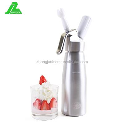 China Viable Customized 2020 Aluminum Whipped Cream Dispensers / Stainless Steel Cream Whipper for sale