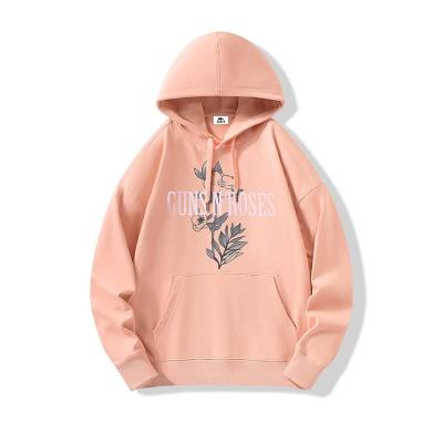 China Anti-Wrinkle OEM Custom Men's Hoodies Sweatshirt Cotton Fabric Long Sleeve Oversized Hoodie for sale