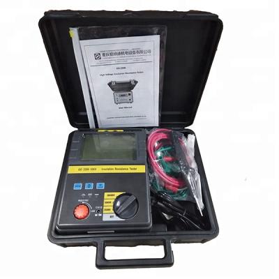 China Digital Insulation Resistance Tester GD-2305 5kV Megger Analog And Digital Insulation Resistance Tester for sale