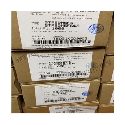 China MOSFET transistor STP80N6F6 STP80N6 N-CH transistor MOSFET 60V 110A TO-220 STP80N6F6 for sale