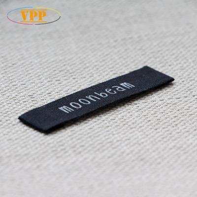 China Sustainable black cotton labels underwear labels custom labels for lingerie. for sale