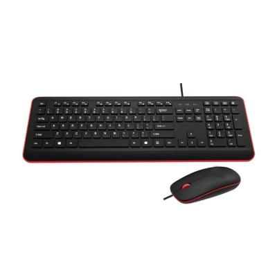 China Desktop Computer Keyboard 104 Key Wired USB Human Ergonomic Head Board And Mouse for sale