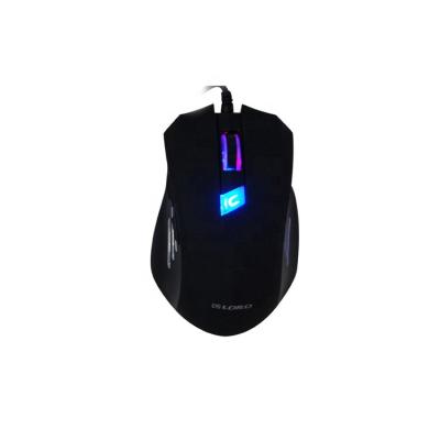 China Human Ergonomic 1600 DPI Wired Gaming Mouse Optical Sensor Gaming Mouse For Gamer for sale