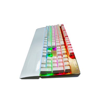 China High Quality RGB Mechanical Gaming Keyboard LED Colorful Mechanical Keyboard for sale