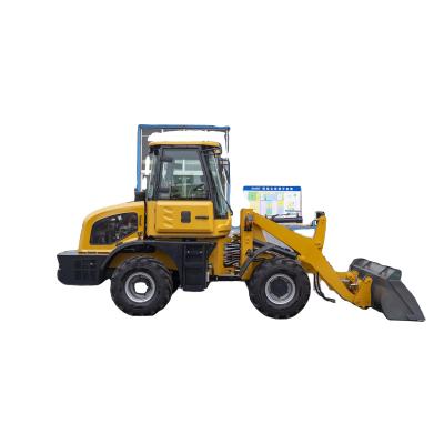 China Contruction EOUGEM Popular Rated Mini Loading 1.6ton OJ16 Earth Moving Machinery Front Wheel Loader for sale