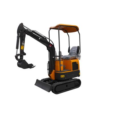 China 1 Ton Small Crawler Small Hydraulic Mini Bucket Hammer Digger Contruction Site Excavator for sale