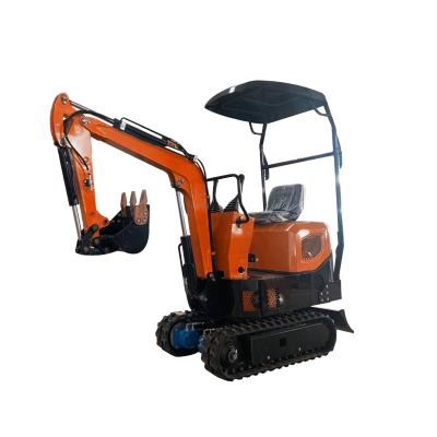 China Excavadoras Escavator E10 1.0ton Hydraulic Bucket Auger Towable Excavators Digging Price for sale