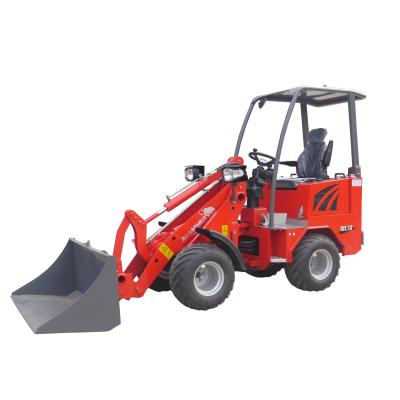 China Farms WL08 800 Kg Agriculture Diesel Mini Hydrostatic Front Wheel Loader With Quick Hitch for sale