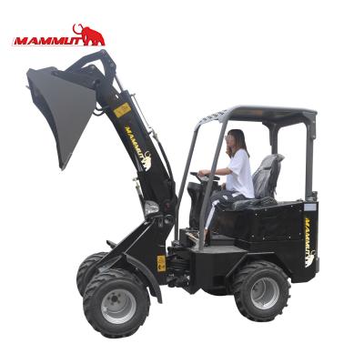 China WL10 Garden Plant Manufacturers Grow CE Certificates Transmission Italy Mini Pump Wheel Loader for sale