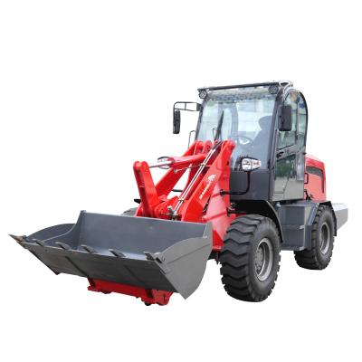 China Active Farms 2021 Chinese Agricultural Small Wheel 3200kg 3cylinder Heavy Loader With Bucket for sale