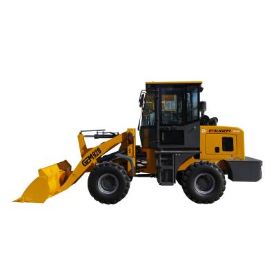 China Contruction new design oujin compact 1.6ton front end loader wheel loader with cheapest prices for sale