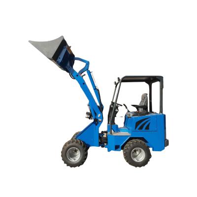 China Hotels Front End Loader Prices RC Bucket Loader Front 0.6 Ton Mini Wheel Loader for sale