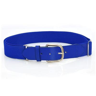 China Fashion.Casual OEM Adjustable Sport Elastic Baseball Belt Elastic Waist Belt Wholesale Women Fashon Braided Belt for sale