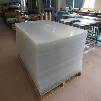 China Ant-scratch 1mm 1220x2440mm Anti-scratch 4x8 Anti-scratch hard plastic transparent sheet for furniture board for sale