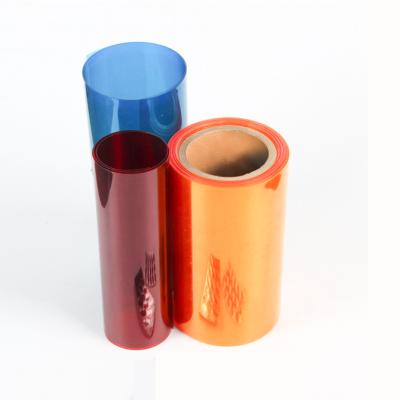 China Moisture Proof Plastic Translucent Rigid Sheet 0.25mm PVC Color Pharmaceutical Roll Blister Thermoforming for sale