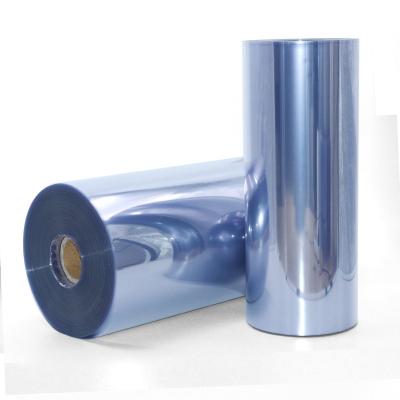 China PVC Vacuum Forming Sheet 0.5mm Rigid Transparent Clear PVC Blister Film Roll For Thermoforming for sale