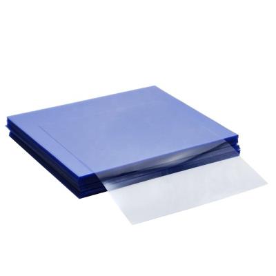 China Moisture Proof Rigid 250 Micron Super Clear Printed Plastic Film A3 PVC Sheet For Folding Box Packaging for sale