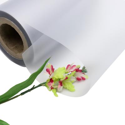 China Non-toxic Color 0.25mm Thick Plastic Sheet Frosted PVC Roll for sale