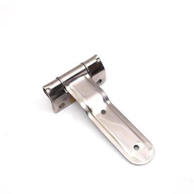 China Hot Selling Stainless Steel Camper Trailer Simply Fitted Flatbed Hinge Outside Parts Door Hinge for sale