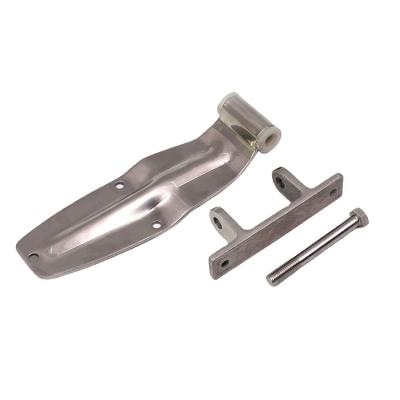 China 304 Stainless Steel Truck Door Hinge Container Hinge Material Rear Door Hinge Simply Fitted Refrigerator Freezer for sale