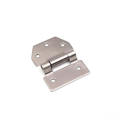 China Heavy Truck Container Stainless Steel 125mm Simply Fitted Side Door Hinge for sale