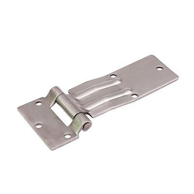 China Chilled Rear Door Hinge Simply Fitted 155mm Stainless Steel Trailer Truck Body Parts for sale