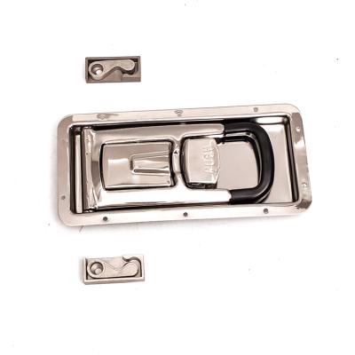 China Refrigerator Truck Trailer Van Container Refrigerated Body Part Polished External Door Lock Cam Stainless Steel Type Anti Bracket Kit for sale