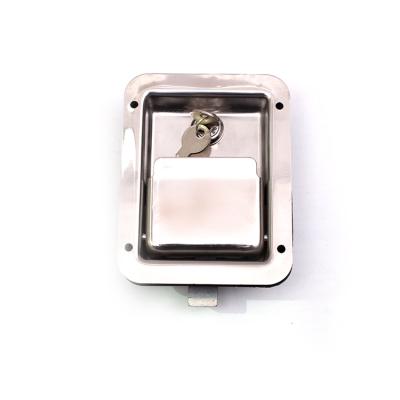 China Trailer Parts Stainless Steel Pallet Latch Lock Tool Box Flush Tear Drop Latch for sale