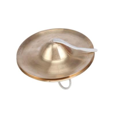 China Cheap Popular Product 36cm Straw Hat Cymbals Chinese Style Round Cymbals Hard Professional Manufacturing for sale