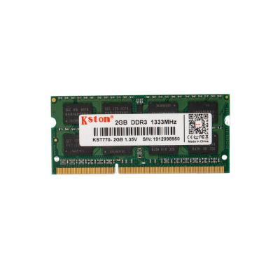 China Laptop Kston 8gb DDR3 1600mhz Compatible Laptop Ram Memory 4GB OEM 1333MHz 2GB Price for sale