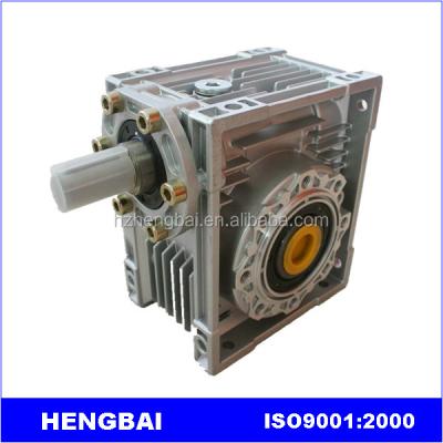 China Aluminum / Cast Iron Reduction Worm Gear NRV Series Reducer RV Shaft Worm Housing NRV Gearbox for sale