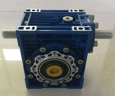 China Garment Shops NRV VS Double Worm Input Shaft Reducer RV Series Worm Gear Reduction Gearbox for sale