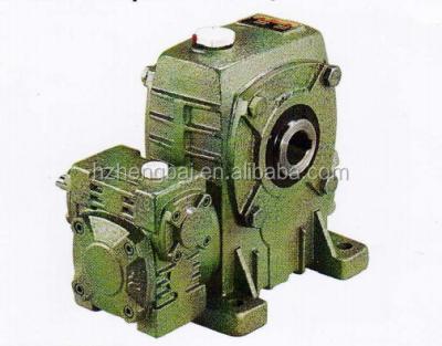 China Aluminum / Cast Iron Reduction Worm Gear Series Reducer WP Shaft Worm Housing WPEDKA for sale