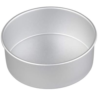 China Viable 8 x 3 inch Aluminum Round Cake Pan for sale