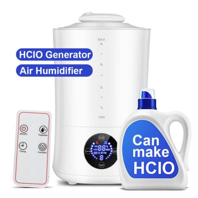 China Portable Generator Water Hypochlorite Hotel 4L Air Humidifier Jet Sodium Salt Scent Machine Electrolytic Humidifier for sale