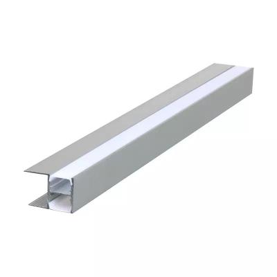 China Decorations Long Strip Aluminum Profile Fin Heatsink For LED Lighting Cooling Case for sale