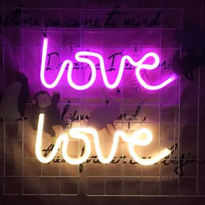 China Northern Europe Unicorn Designs Acrylic Luminous Neon Signs Led Small Signature Neon Light For Bedroom Wedding Party Christmas Home Decoration for sale